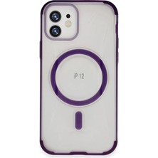 Joko iPhone 12 Hilton Magsafe Kapak - Derin Mor