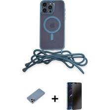 Cepte Toptan iPhone 12 Pro Max Eksen Özel Seri - Siyah 3D Antistatik Hayalet Cam Ekran Koruyucu + Gökkuşağı Shine Kamera Lens Koruma Cam