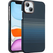 Newface Apple iPhone 14 Vega Magsafe Kapak - Mavi