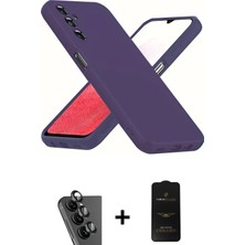 Cepte Toptan Galaxy A34 5g Kozmos Yansıma Özel Seri - Siyah 6d Antistatik Mat Seramik Hayalet Nano Ekran Koruyucu + Siyah Valdez Metal Kamera Lens