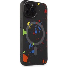 Joko iPhone 14 Pro Colorful Magsafe Kapak - Siyah