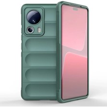 Newface Xiaomi Mi 13 Lite Kılıf Optimum Silikon - Koyu Yeşil