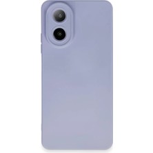 Decostyle Newface Oppo A38 Kılıf Nano Içi Kadife Silikon - Lila