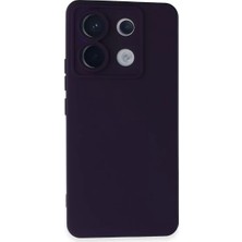 Decostyle Newface Xiaomi Redmi Note 13 Pro 5g Kılıf Nano Içi Kadife Silikon - Mor