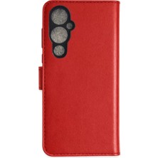 Newface Tecno Pova 4 Pro Trend S Plus Kapaklı Kılıf - Kırmızı