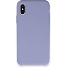 Decostyle Newface iPhone Xs Max Kılıf Lansman Legant Silikon - Lila