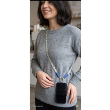 Moonparacord Telefon Boyun Askısı 8 mm Renkli Baykuş 70 cm