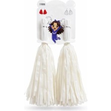 İstoç Parti 23 Nisan-29 Ekim 2'li Beyaz Gösteri Ponponu