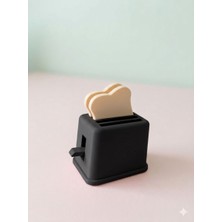 Mibe.co Çocuklar Için Mini Oyuncak Ekmek Kızartma Makinesi Mutfak Oyuncağı Eğitici Oyuncak