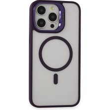 Decostyle Joko iPhone 14 Pro Kılıf Roblox Lens Magsafe Standlı Kapak - Derin Mor