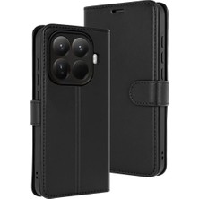 Decostyle Newface Xiaomi Mi 15T Pro Trend S Plus Kapaklı Kılıf - Siyah