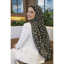 Revam Collection Ceylan Desen Pamuk Soft Şal Yeşil