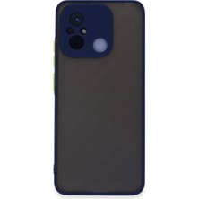 Decostyle Newface Xiaomi Redmi 12C Kılıf Montreal Silikon Kapak - Lacivert