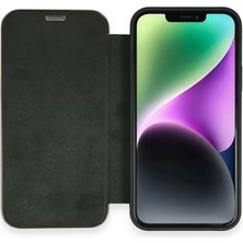 Decostyle Newface iPhone 12 Kılıf Dolpin Kapaklı - Koyu Yeşil