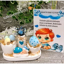 Tutkulu Renkler 40 Uçurma Sepeti / Kırk Uçurma Sepeti / Babyshower / Bebek Hediye Sepeti /teyze Sepeti/hala Sepeti
