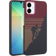 Decostyle Newface Samsung Galaxy A06 Vega Magsafe Kapak - Kırmızı