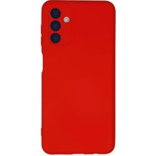 Decostyle Newface Samsung Galaxy A04S Kılıf Nano Içi Kadife Silikon - Kırmızı