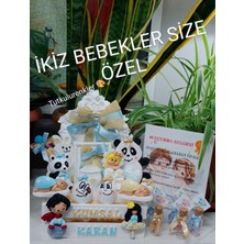 Tutkulu Renkler 40 Uçurma Sepeti / Kırk Uçurma Sepeti / Babyshower / Bebek Hediye Sepeti /teyze Sepeti/hala Sepeti