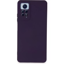 Decostyle Newface Xiaomi Redmi Note 12 Pro 4g Kılıf Nano Içi Kadife Silikon - Mor