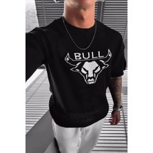 Elku Moda Nefes Alabilen Oversize Tişört Fileli Terletmez Pamuklu Bisiklet Yaka Rahat Kesim Salaş T-Shirt