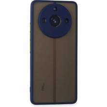 Decostyle Newface Realme 11 Pro Kılıf Montreal Silikon Kapak - Lacivert