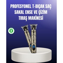TeknoKapsül Erkek Bakım Için Profesyonel Şarjlı Tıraş Makinesi