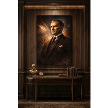Artease Atatürk Portresi Kanvas Tablo