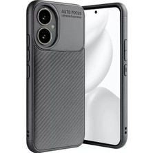 Decostyle Newface Honor 400 Kılıf Auto Focus Karbon Kapak - Gri
