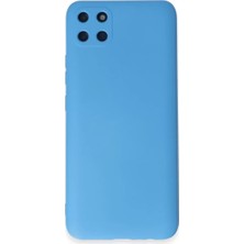 Decostyle Newface Realme C11 Kılıf Nano Içi Kadife Silikon - Mavi