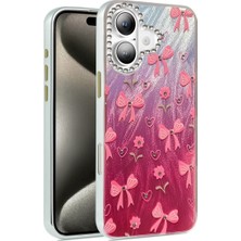 Decostyle Newface iPhone 16 Kılıf Blade Aynalı Desenli Kapak - Desen 3