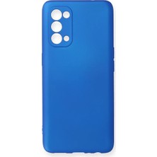 Decostyle Newface Oppo Reno 5 Kılıf First Silikon - Mavi