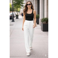 Axxan Kadın Palazzo Cırtlı Pantolon