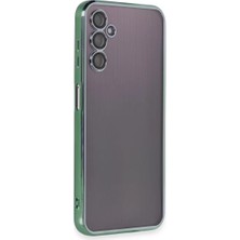 Decostyle Newface Samsung Galaxy A14 4g Kılıf Razer Lensli Silikon - Yeşil