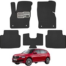 Rebols Skoda Kamiq 2019+ Uyumlu Araca Özel Eva Oto Paspas Takımı