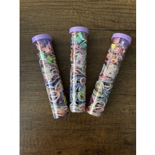 Gülümse Gel 1 Paket Bebek Çocuk Kutulu Renkli Ince Lastik Mandal Havlu Saç Boncuğu Toka Seti Y2K Kpop Kore