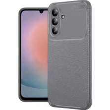Decostyle Newface Samsung Galaxy A36 Kılıf Auto Focus Karbon Kapak - Gri