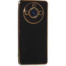 Decostyle Newface Realme 11 Pro Kılıf Volet Silikon - Siyah