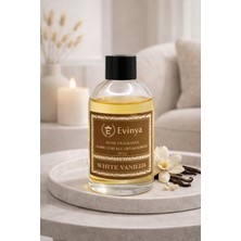 Evinya Whıte Vanılıa 100 ml Reed Diffuser | Yumuşak ve Sıcak Vanilya Kokusu