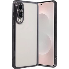 Decostyle Newface Samsung Galaxy S25 Edge Razer Lensli Silikon - Siyah