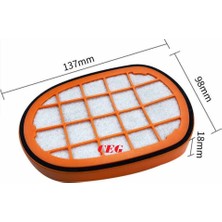 Philips Uyumlu XC7043 - FC6823 Speedpro Max Süpürge Filtresi  Çeg