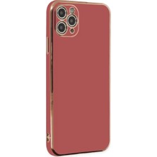 Decostyle Newface iPhone 11 Pro Max Kılıf Volet Silikon - Kırmızı