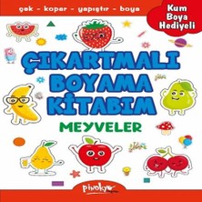 Elma Shop Çıkartmalı Boyama Meyveler