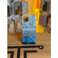 Avcı Teknoloji Market iPhone 12 / 12 Pro Uyumlu Renkli Illüstrasyon Özel Tasarım Silikon Kılıf