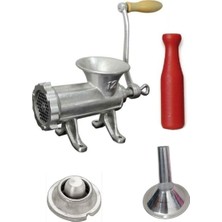 Russet Ev Tipi Kollu 12 Numara Kıyma Makinesi Döküm Içli Köfte Sucuk Yapar Full Set