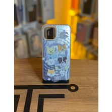 Avcı Teknoloji Market iPhone 12 / 12 Pro Uyumlu Renkli Illüstrasyon Özel Tasarım Silikon Kılıf