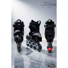 Admay Işıklı 2+1 1+1 2+2 Ayarlanabilir Çocuk Pateni, LED Teker, Alüminyum Şase, Çantalı