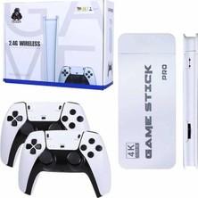 Twin Store Game Stick 4K Çift Kollu Atari Oyunlari +20000 Oyunlu Konsol Nostalji
