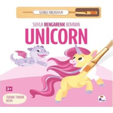 Elma Shop Suyla Rengarenk Boyama - Unicorn (Sihirli Fırçasıyla)