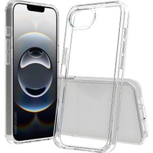 HANPORIUM Apple iPhone 17e Uyumlu Silikon Kılıf - Pastel Renk Tonu Kamera Korumalı Esnek Kapak - Şeffaf