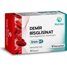 Demir Bisglisinat 30 Kapsül